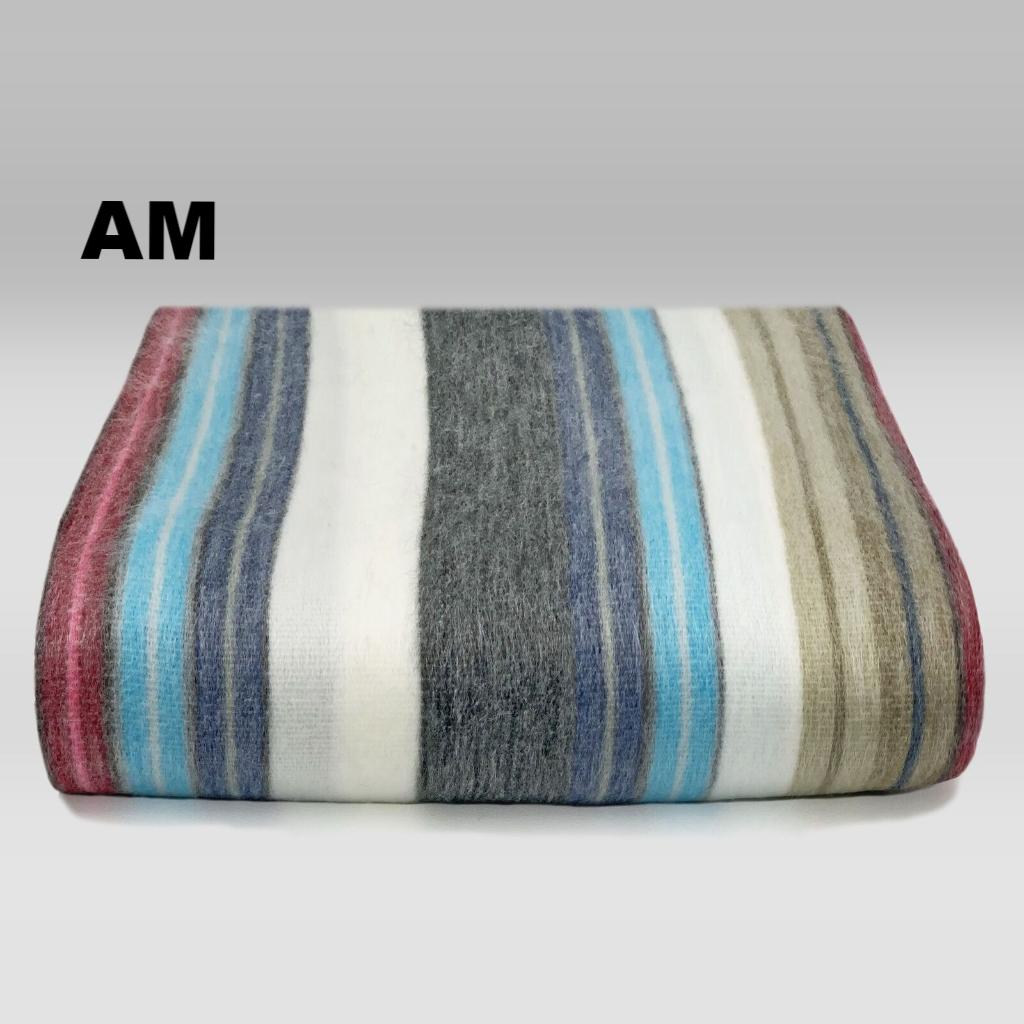 Alpaca Bed Blanket - Striped - Che Cose Belle