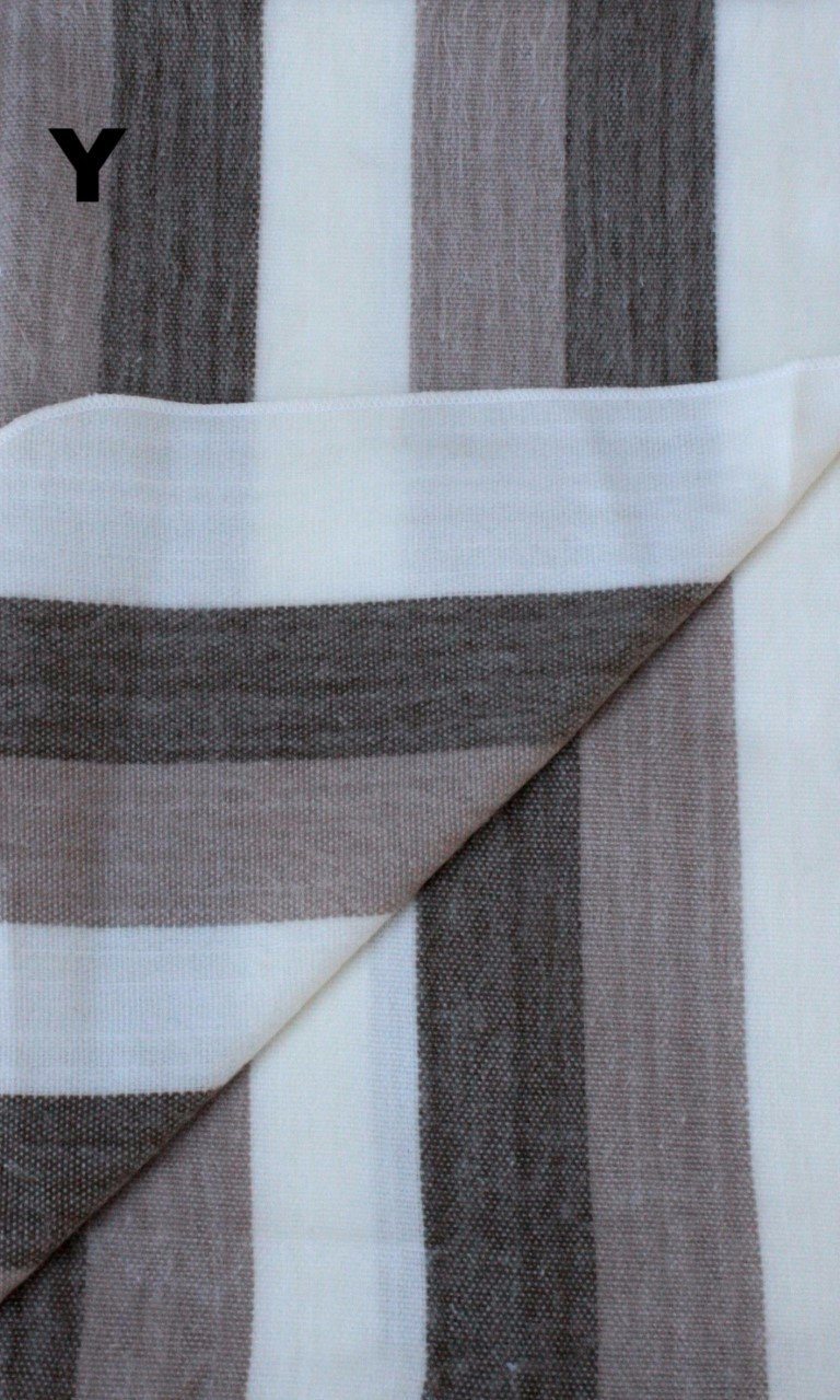 Alpaca Bed Blanket - Striped - Che Cose Belle
