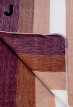 Alpaca Bed Blanket - Striped - Che Cose Belle