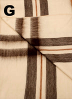 Alpaca Bed Blanket - Striped - Che Cose Belle