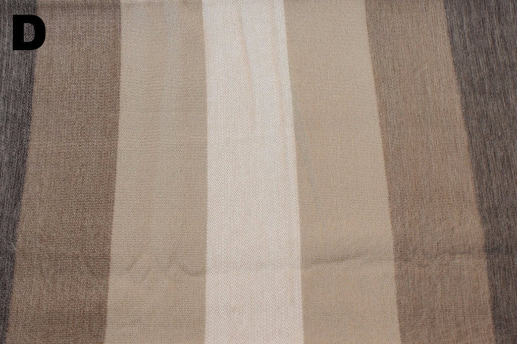 Alpaca Bed Blanket - Striped - Che Cose Belle
