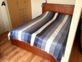 Alpaca Bed Blanket - Striped - Che Cose Belle