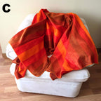 Alpaca Bed Blanket - Striped - Che Cose Belle