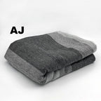 Alpaca Bed Blanket - Striped - Che Cose Belle