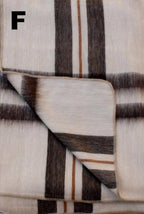 Alpaca Bed Blanket - Striped - Che Cose Belle