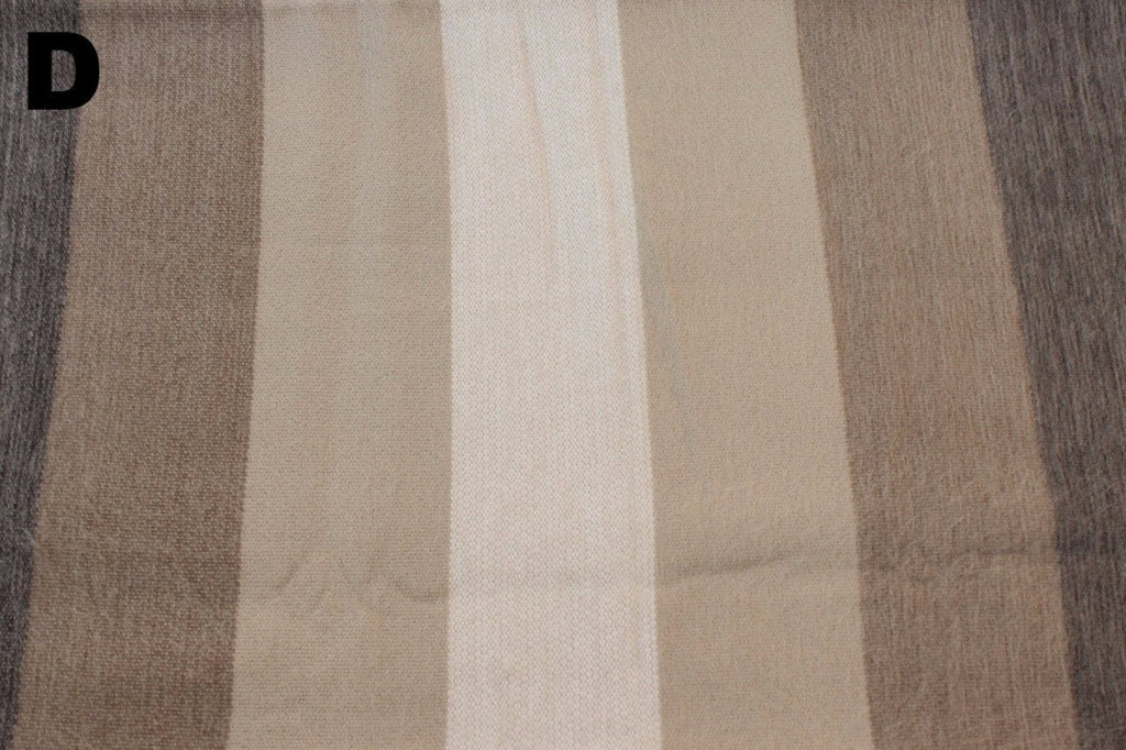 Alpaca Bed Blanket - Striped - Che Cose Belle