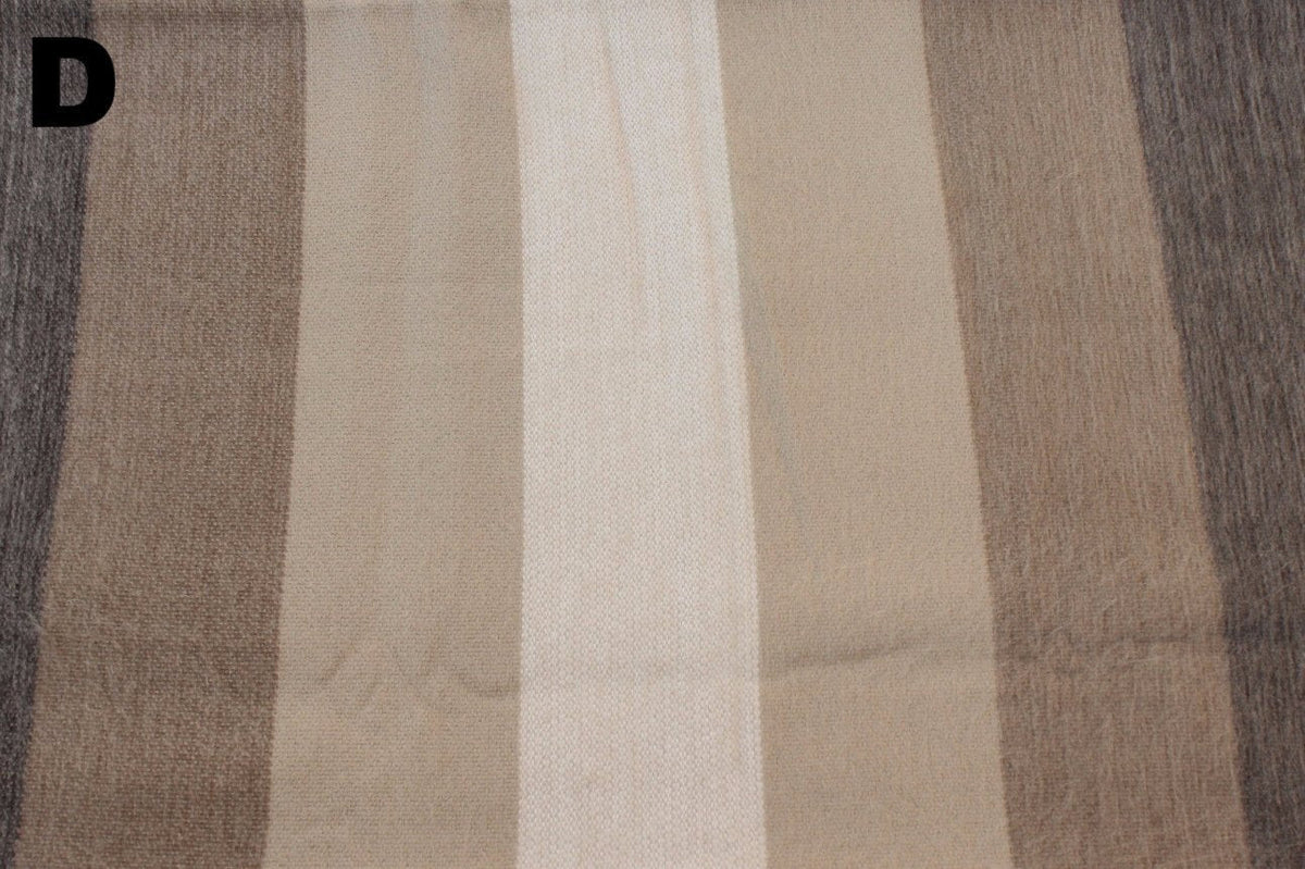 Alpaca Bed Blanket - Striped - Che Cose Belle