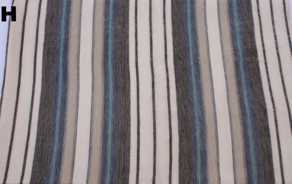 Alpaca Bed Blanket - Striped - Che Cose Belle