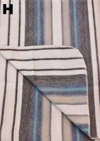 Alpaca Bed Blanket - Striped - Che Cose Belle