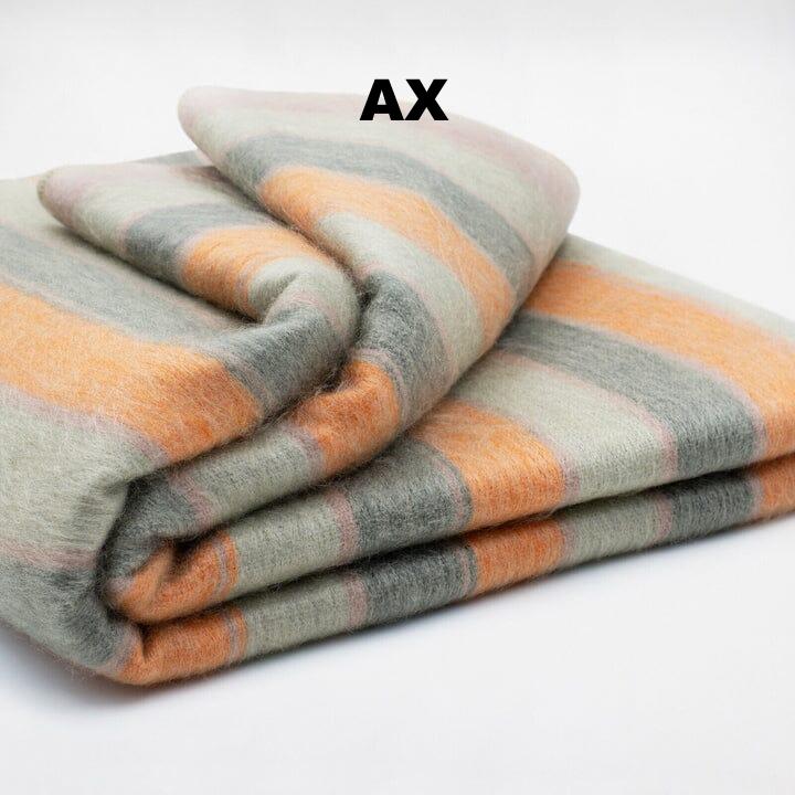 Alpaca Bed Blanket - Striped - Che Cose Belle
