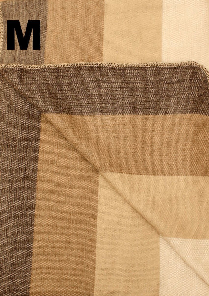 Alpaca Bed Blanket - Striped - Che Cose Belle
