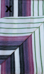 Alpaca Bed Blanket - Striped - Che Cose Belle