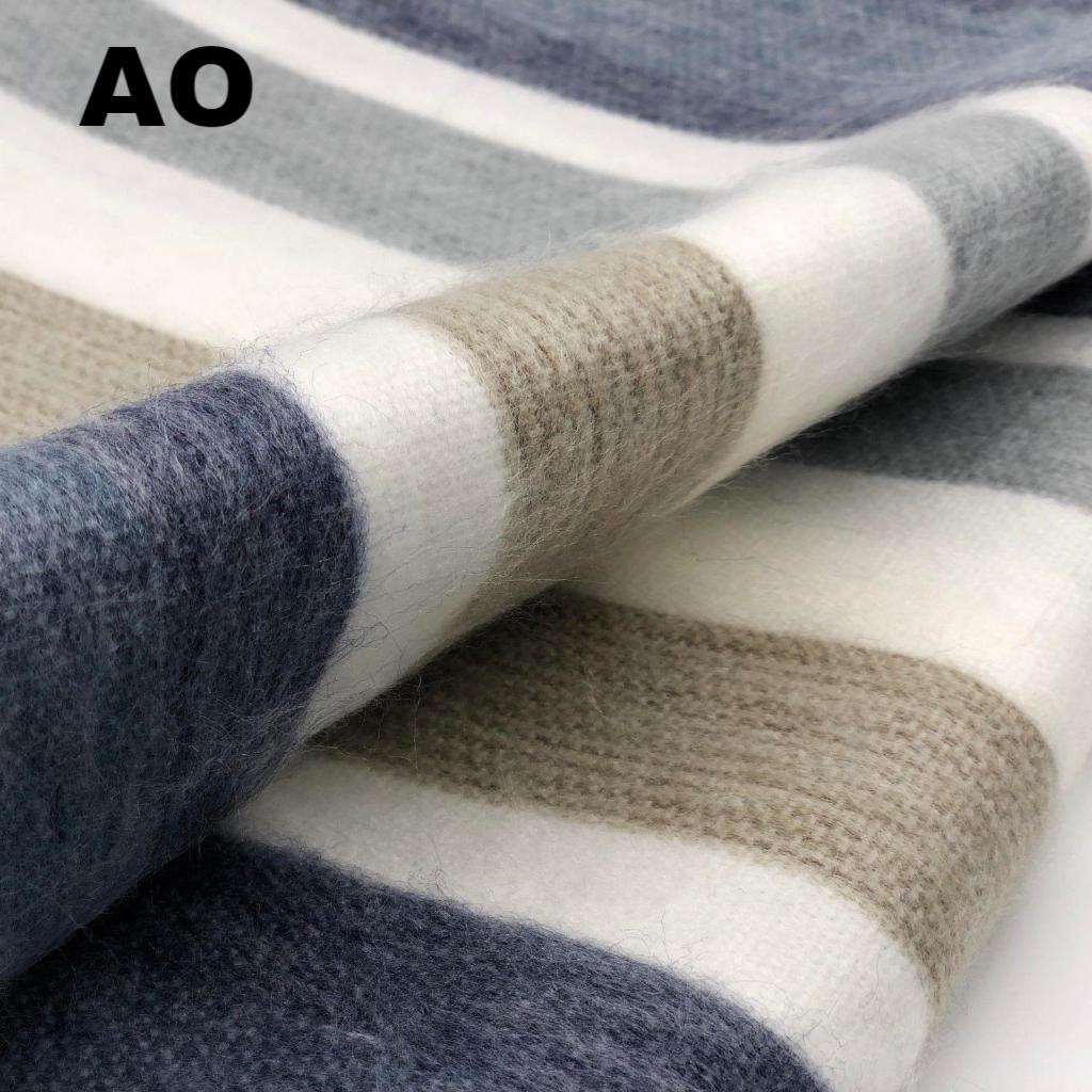 Alpaca Bed Blanket - Striped - Che Cose Belle