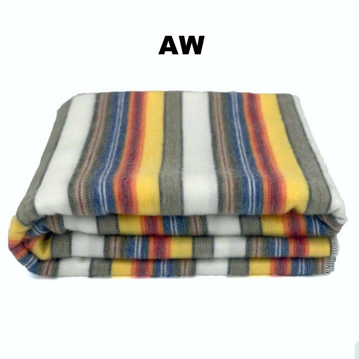 Alpaca Bed Blanket - Striped - Che Cose Belle