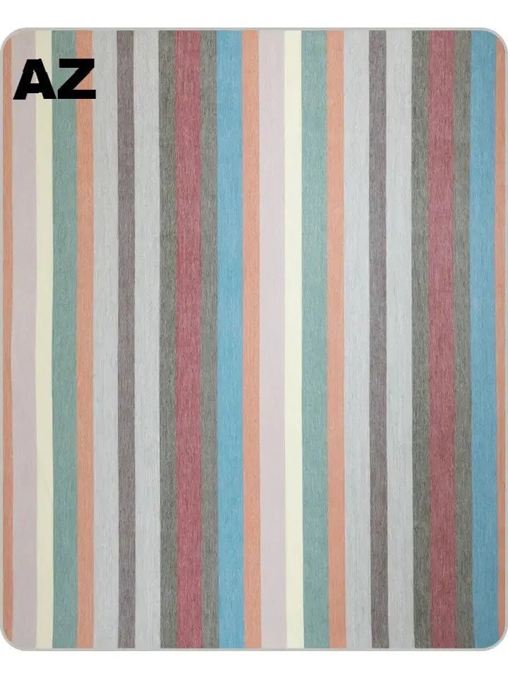 Alpaca Bed Blanket - Striped - Che Cose Belle