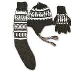 Alpaca Inca Hat, Gloves, Socks set - Che Cose Belle