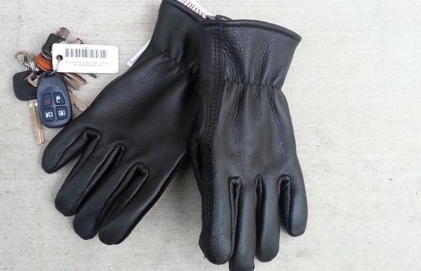 Alpaca Knit Lined Cowhide Leather Gloves - Alpaca Made in the USA - Che Cose Belle