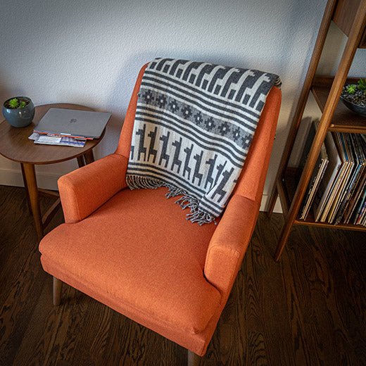 Alpaca Wool Throw Blanket - Alpaca Design - Che Cose Belle