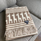 Alpaca Wool Throw Blanket - Alpaca Design - Che Cose Belle