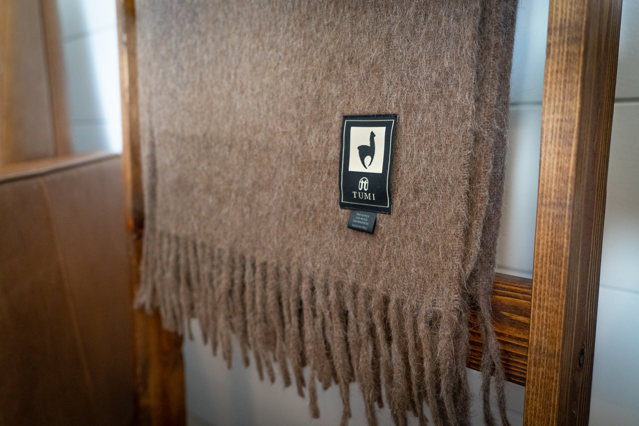 Alpaca Wool Throw Blanket - Solid Colors - Che Cose Belle