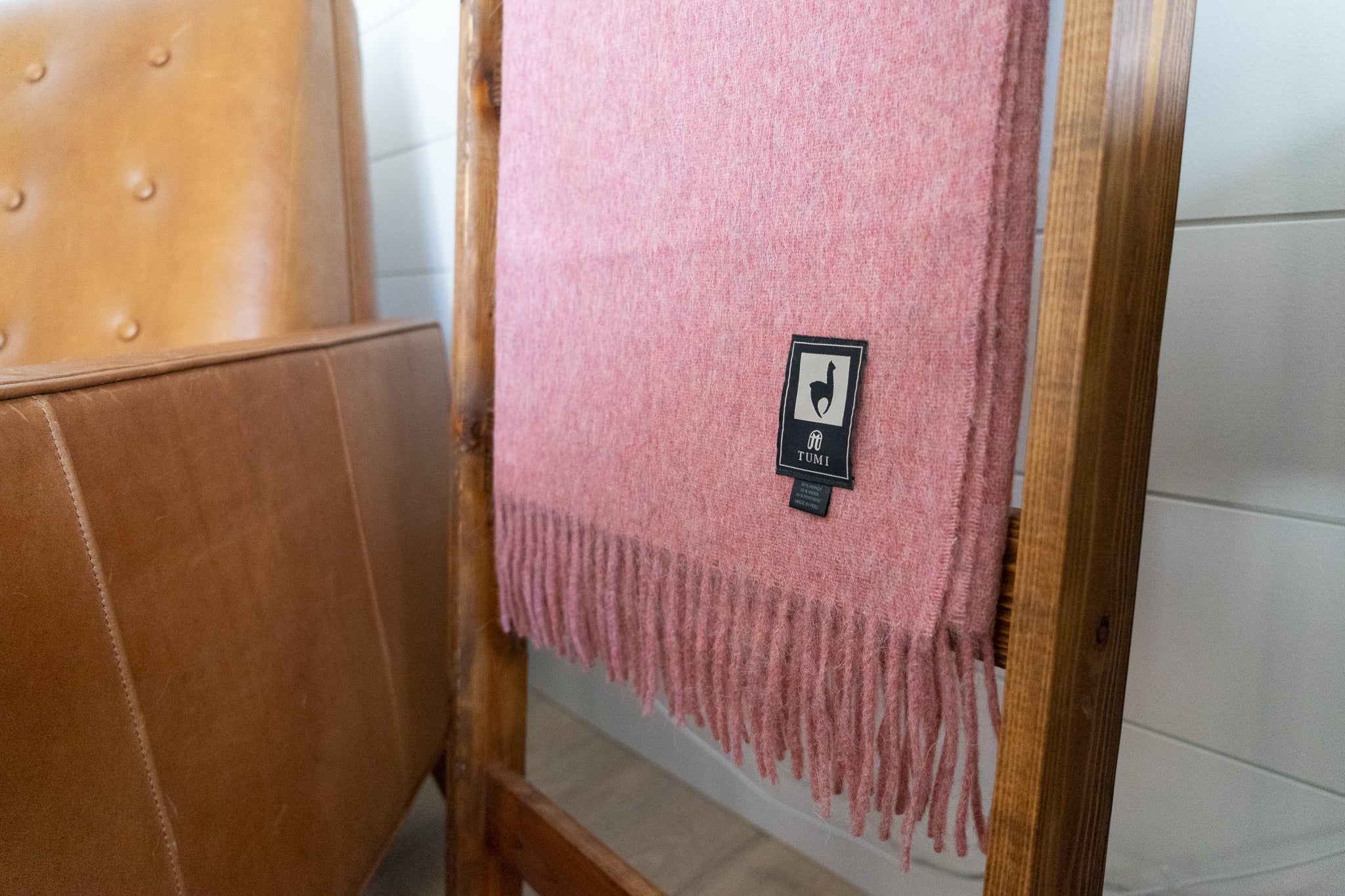Alpaca Wool Throw Blanket - Solid Colors - Che Cose Belle