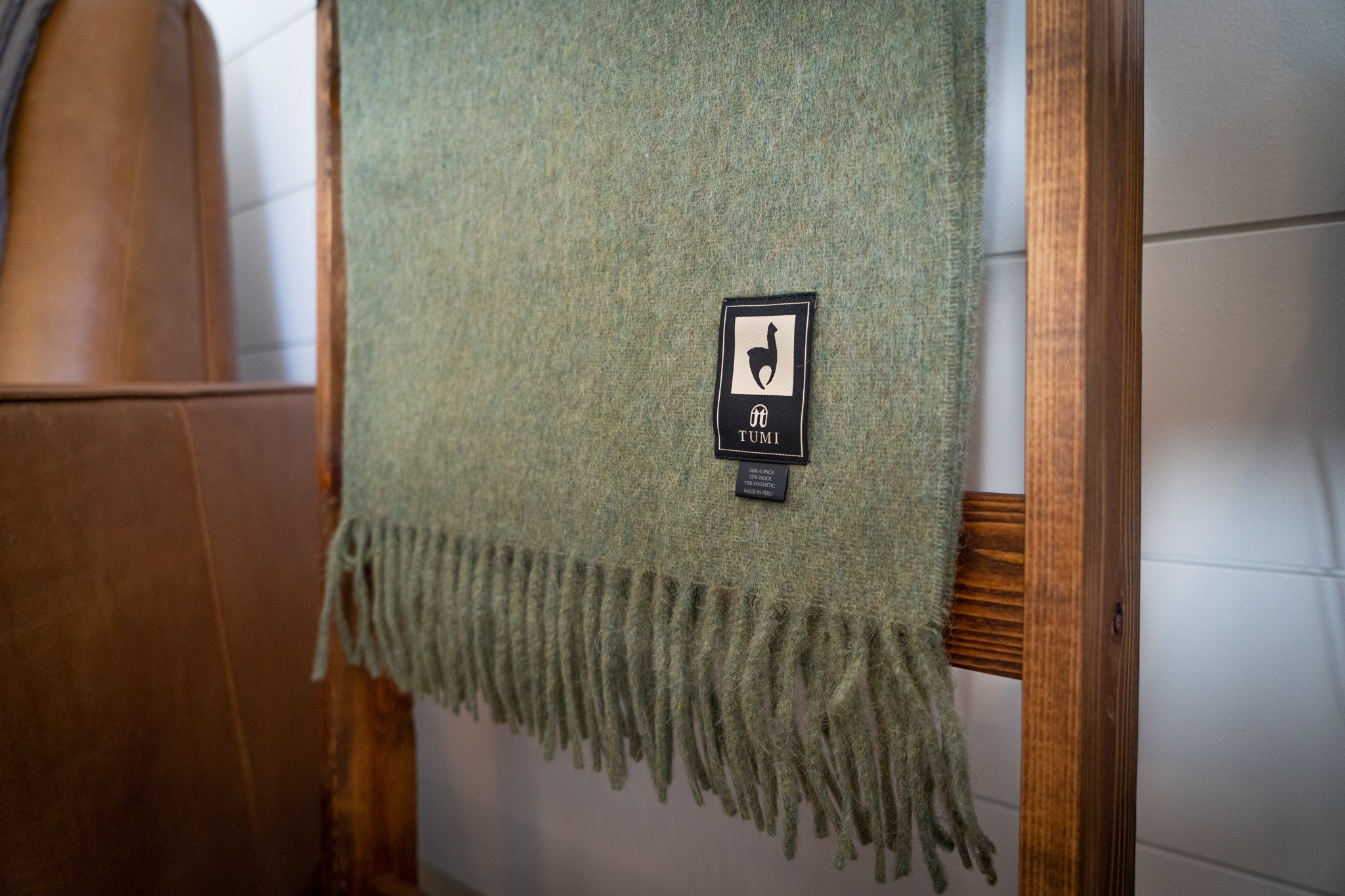 Alpaca Wool Throw Blanket - Solid Colors - Che Cose Belle