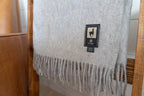 Alpaca Wool Throw Blanket - Solid Colors - Che Cose Belle