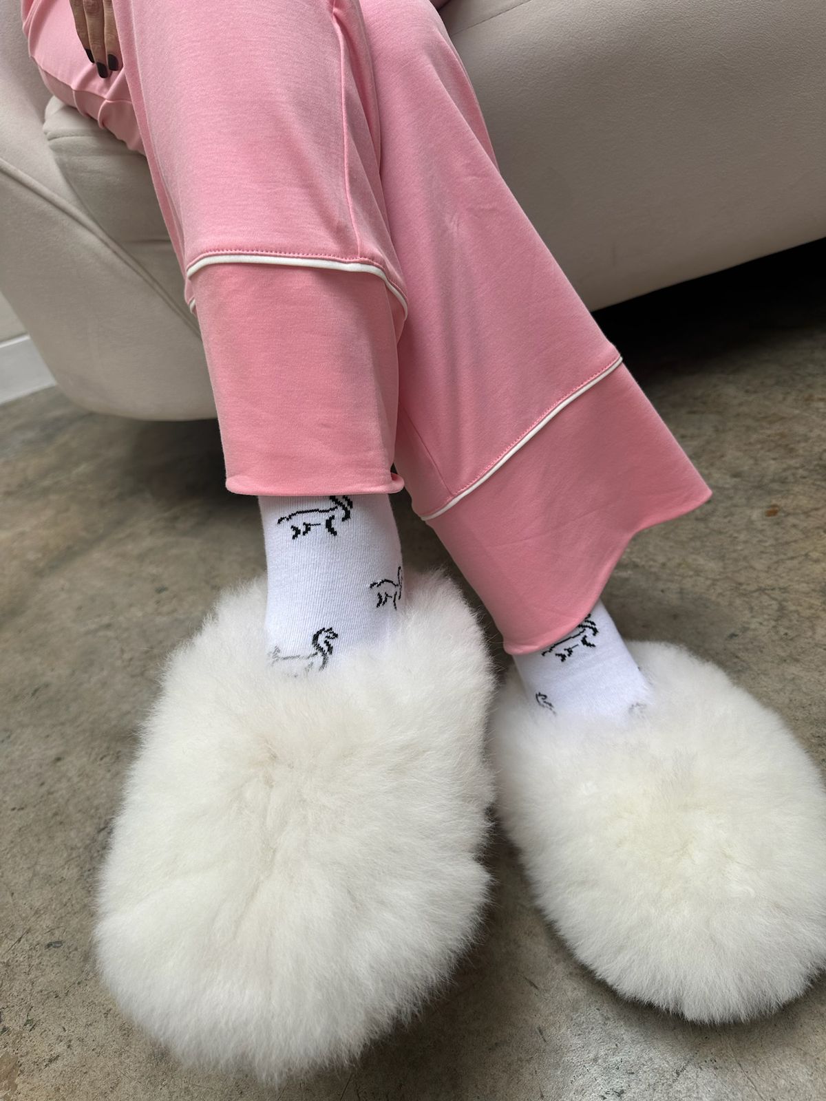 Alpuffas - Genuine Alpaca Slippers - Che Cose Belle