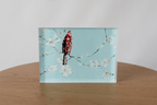 Always With You Cardinal Acrylic Tabletop Art - Che Cose Belle
