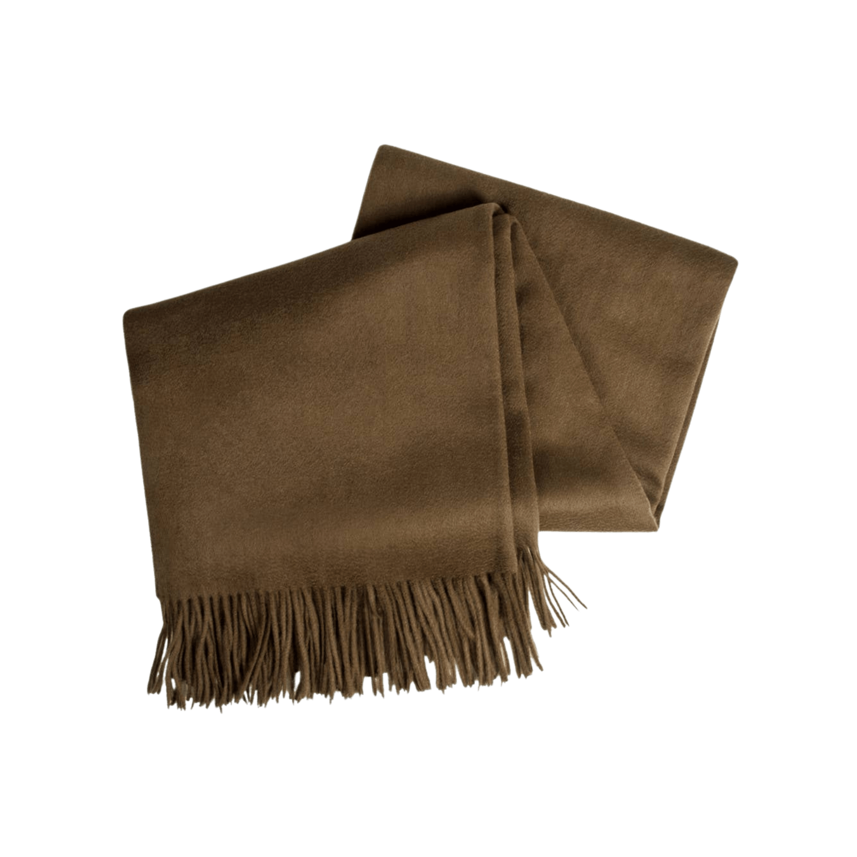 Amar Cocoa Camel Wool Throw Blanket - Che Cose Belle