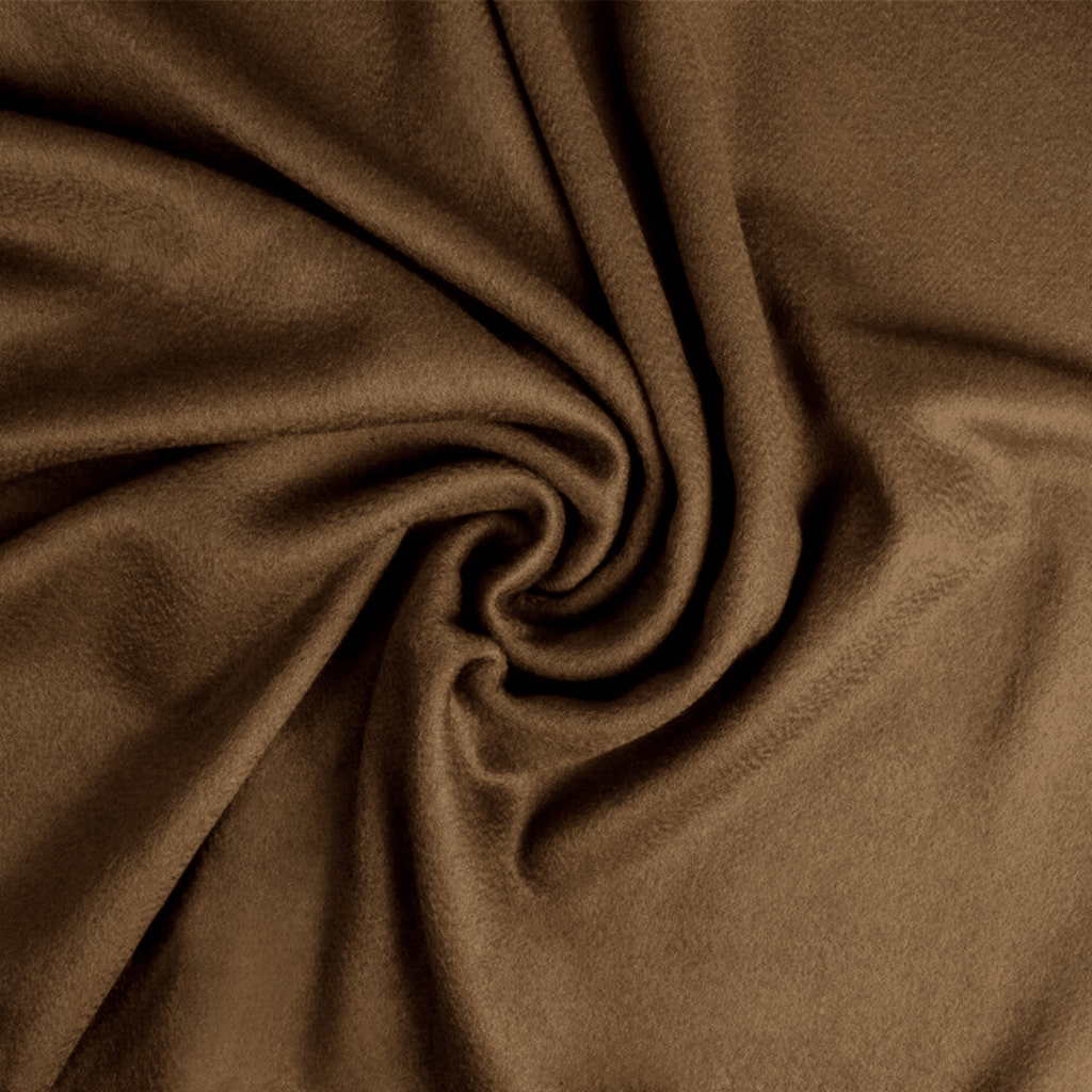 Amar Cocoa Camel Wool Throw Blanket - Che Cose Belle