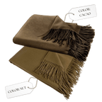 Amar Nut Camel Wool Throw Blanket - Che Cose Belle