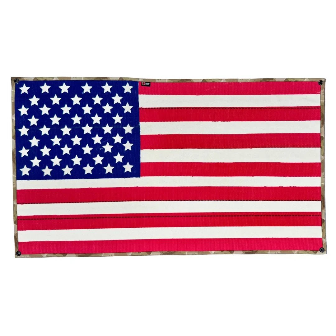 American Flag - Fire Hose & Arid Border - Che Cose Belle
