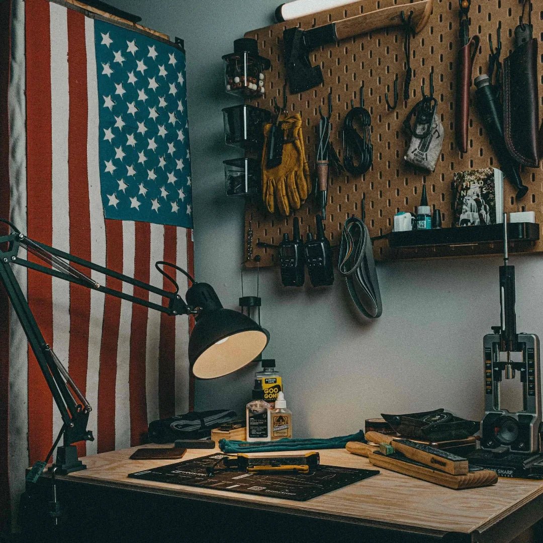 American Flag - Fire Hose & Arid Border - Che Cose Belle