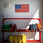 American Flag - Fire Hose & Arid Border - Che Cose Belle