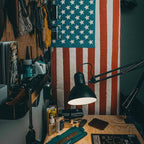 American Flag - Fire Hose & Arid Border - Che Cose Belle