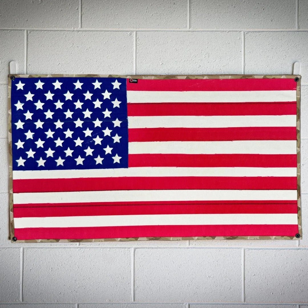 American Flag - Fire Hose & Arid Border - Che Cose Belle
