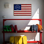 American Flag - Fire Hose - Betsy Ross - 250 Edition - Che Cose Belle