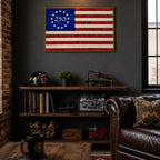 American Flag - Fire Hose - Betsy Ross - 250 Edition - Che Cose Belle
