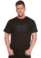 American Flag Men's Bamboo Short Sleeve Graphic T-Shirt - Che Cose Belle
