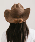 Ames Packable Straw Cowboy Hat - Che Cose Belle