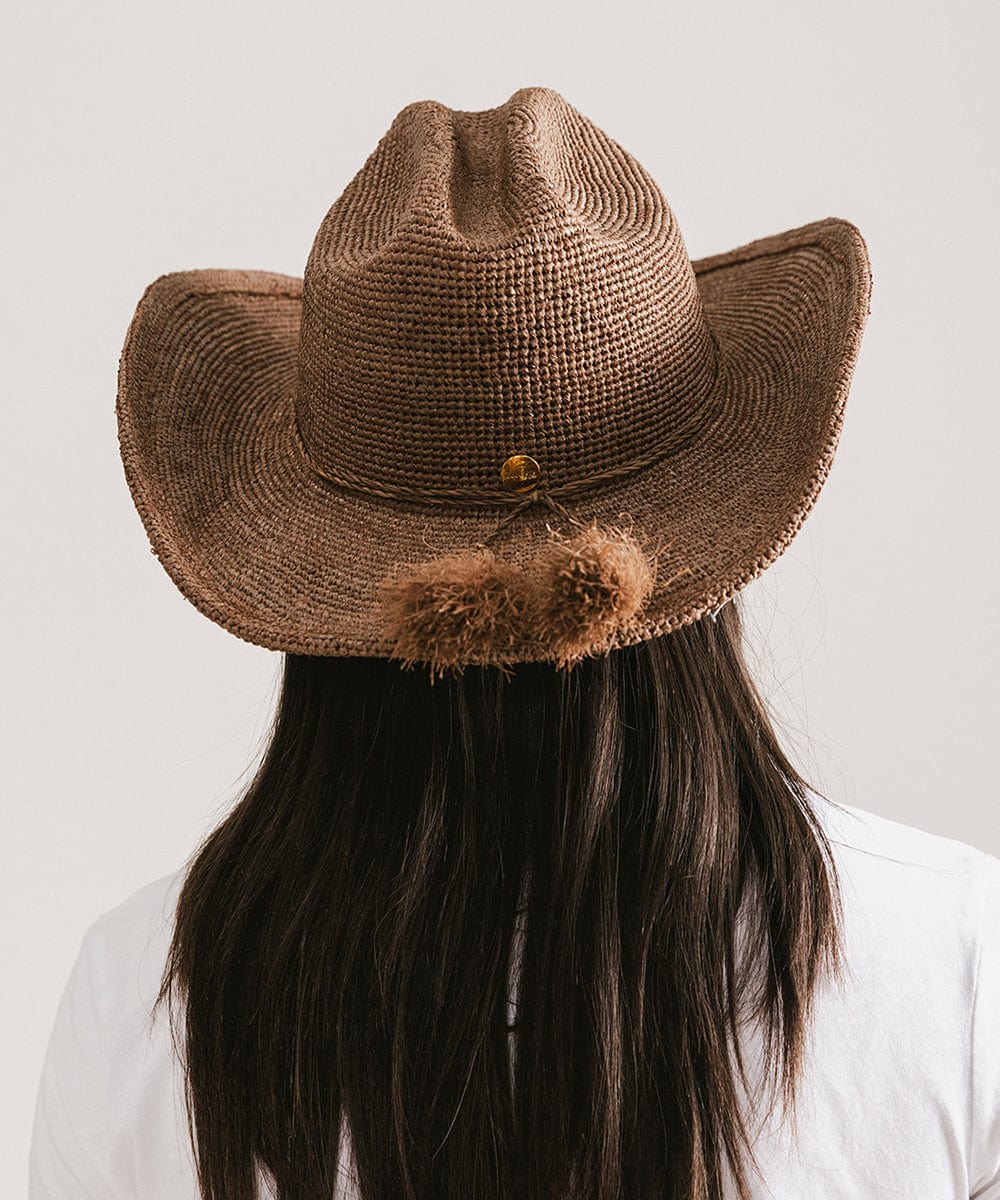 Ames Packable Straw Cowboy Hat - Che Cose Belle