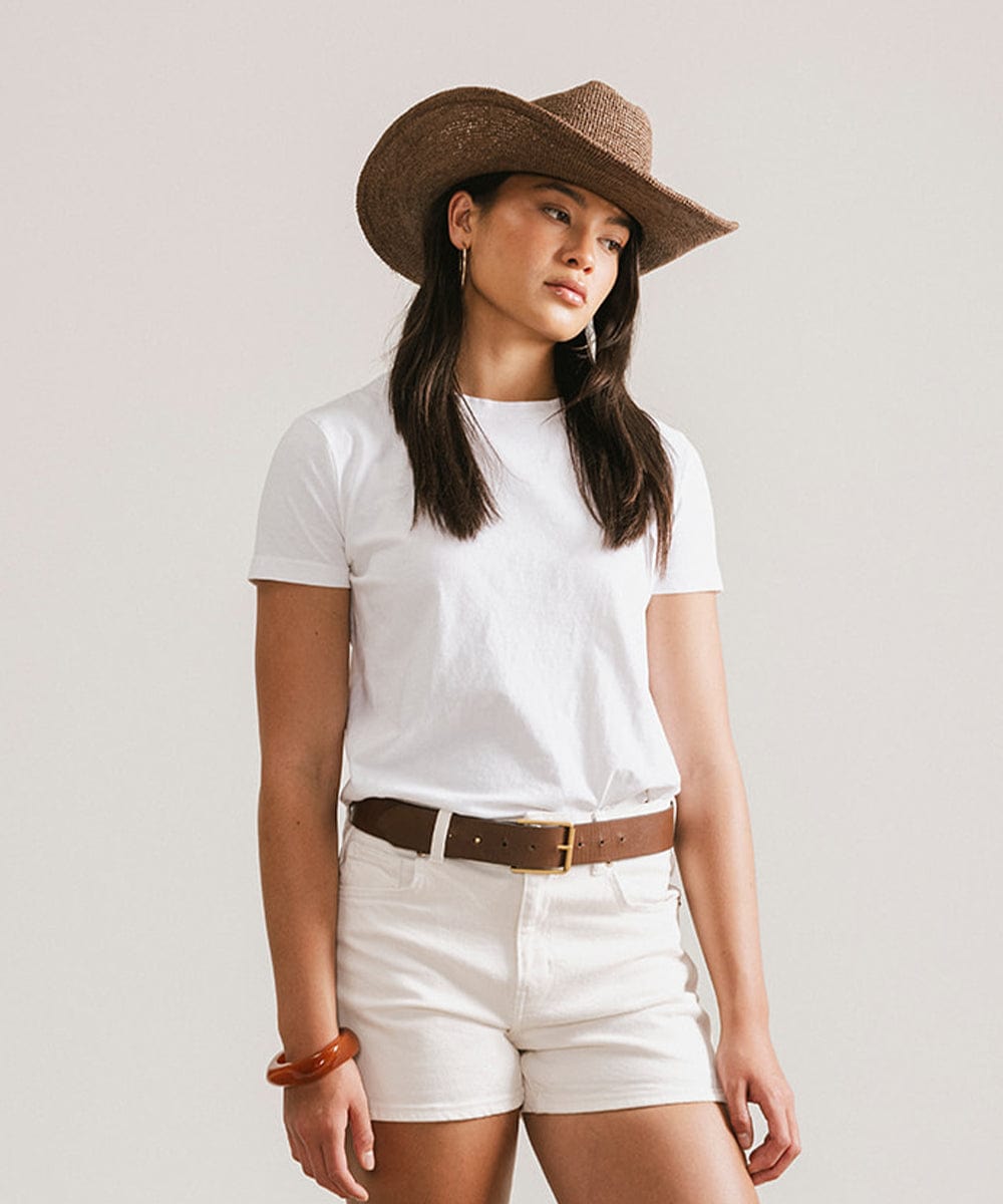 Ames Packable Straw Cowboy Hat - Che Cose Belle