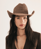 Ames Packable Straw Cowboy Hat - Che Cose Belle