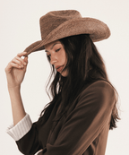 Ames Packable Straw Cowboy Hat - Che Cose Belle