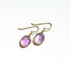 Amethyst Rose Cut Earrings - Che Cose Belle