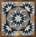 Amish Handmade Barn Quilt Wall Art – Reclaimed Barn Wood – 20.75” x 20.75” - Che Cose Belle