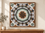 Amish Handmade Barn Quilt Wall Art – Reclaimed Barn Wood – 30.5” x 30.5” - Che Cose Belle
