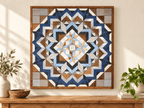 Amish Handmade Barn Quilt Wall Art – Reclaimed Barn Wood – 30.5” x 30.5” - Che Cose Belle