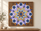 Amish Handmade Barn Quilt Wall Art – Reclaimed Barn Wood – 30.5” x 30.5” - Che Cose Belle